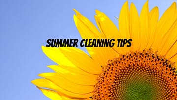 Summer Cleaning Tips
