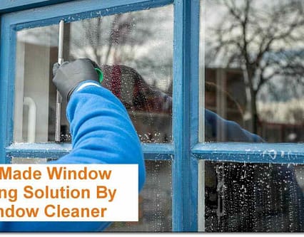 HOME MADE WINDOW CLEANER BY WINDOW CLEANING PERTH